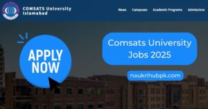 comsats university job
